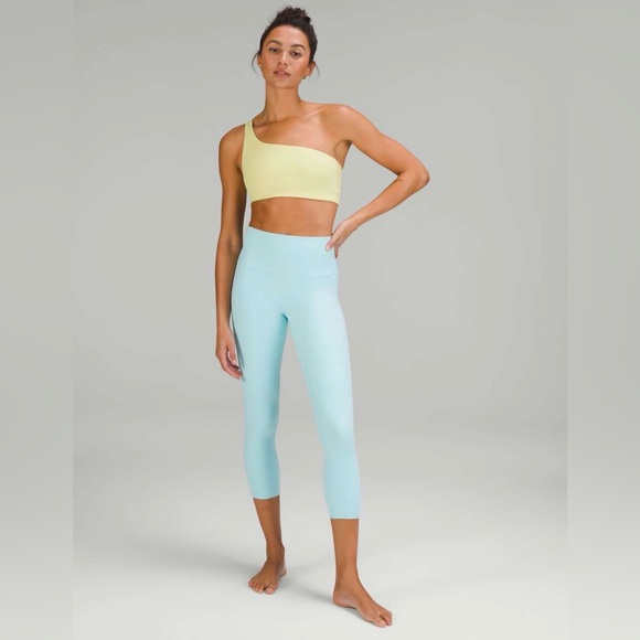 lululemon athletica Pants - Lululemon Align High-Rise Crop 23" Icing Blue Size 4